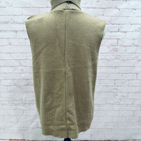 New ZARA turtle neck top color tan size large - Picture 5 of 8